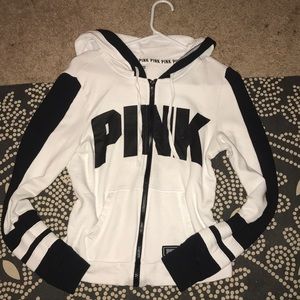 Victoria’s Secret (Pink) Zip-up Sweatshirt